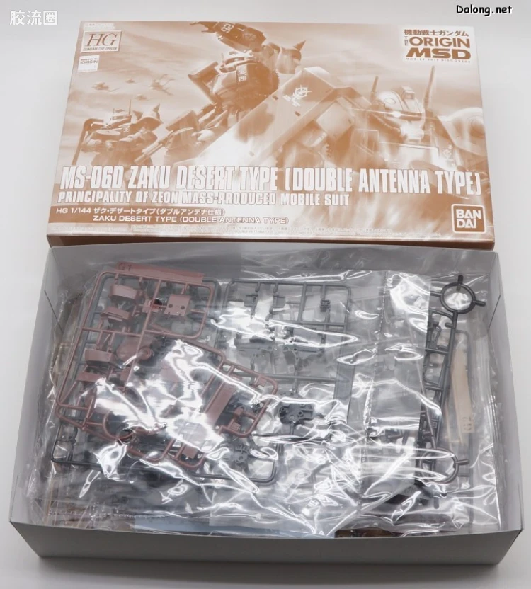 HG 高达The Origin 网络限定版 MS-06D 扎古沙漠型(双天线式样) - 图片